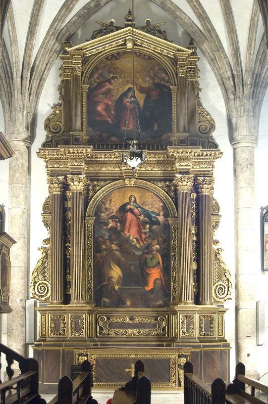 Moena G. (?) secondo quarto sec. XVII, Altare della Madonna assunta