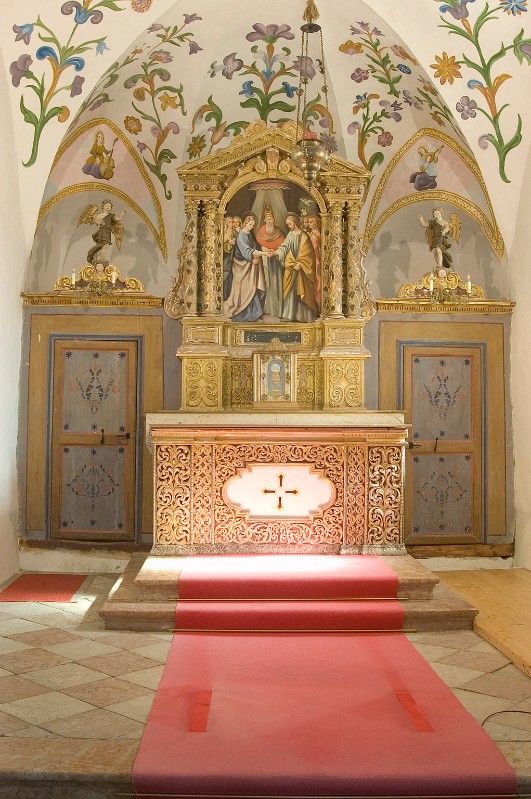 Bottega trentina (1628 circa), Altare maggiore