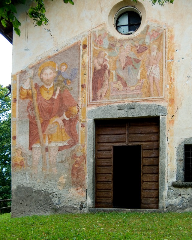 Baschenis S. (1533), Decorazione pittorica della facciata