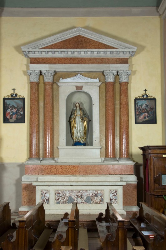 Taliani A. (1865), Altare della Madonna immacolata
