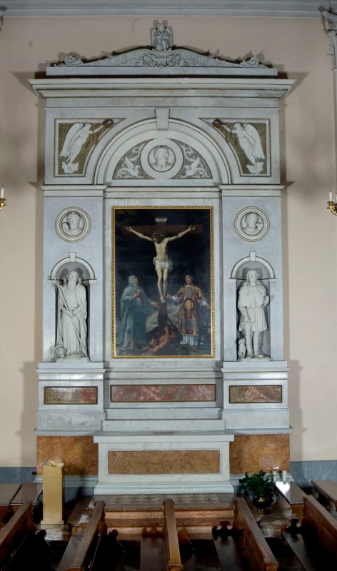 Peduzzi R. (1863), Altare laterale della Crocifissione