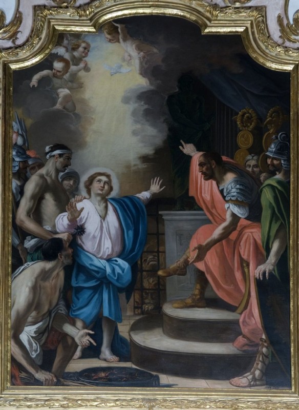 Garavaglia (1775), Martirio di Sant'Agapito
