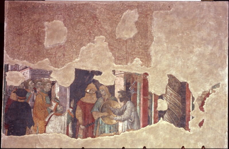 Ambito romano fine sec. XIII, Liberazione dell'eretico dal carcere