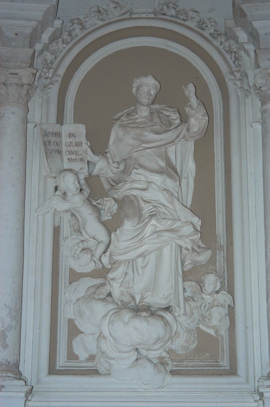 Bagnasco R. sec. XIX, Statua di Sant'Alberto degli Abati