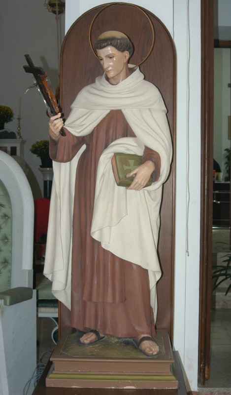 Santifaller L. sec. XX, Statua di Sant'Alberto
