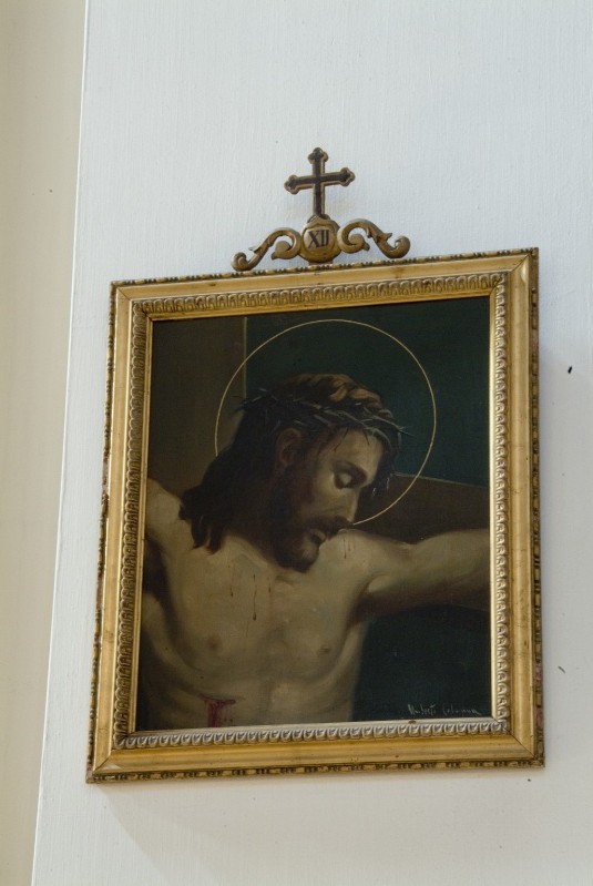 Colonna U. (1943), Via Crucis con Gesù morto in croce