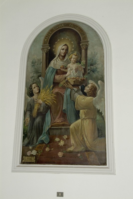 Colonna U. (1944), Dipinto della Madonna della provvidenza
