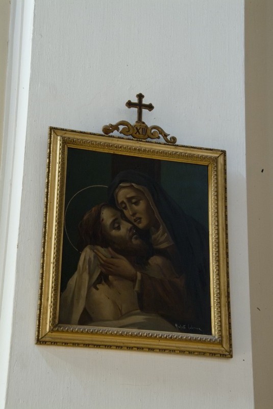 Colonna U. (1943), Via Crucis con Gesù deposto dalla croce