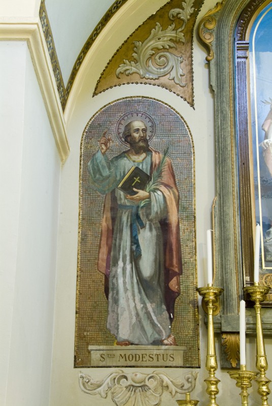 Ambito pugliese sec. XX, Dipinto di San Modesto