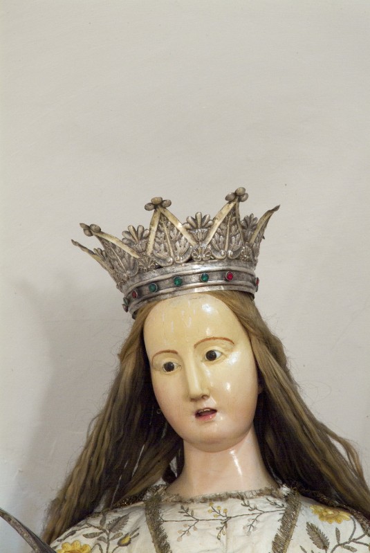 Argentiere napoletano sec. XIX, Corona di Santa Filomena