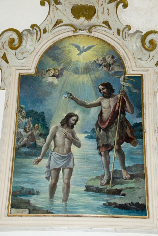 Colonna U. (1964), Dipinto del battesimo di Gesù