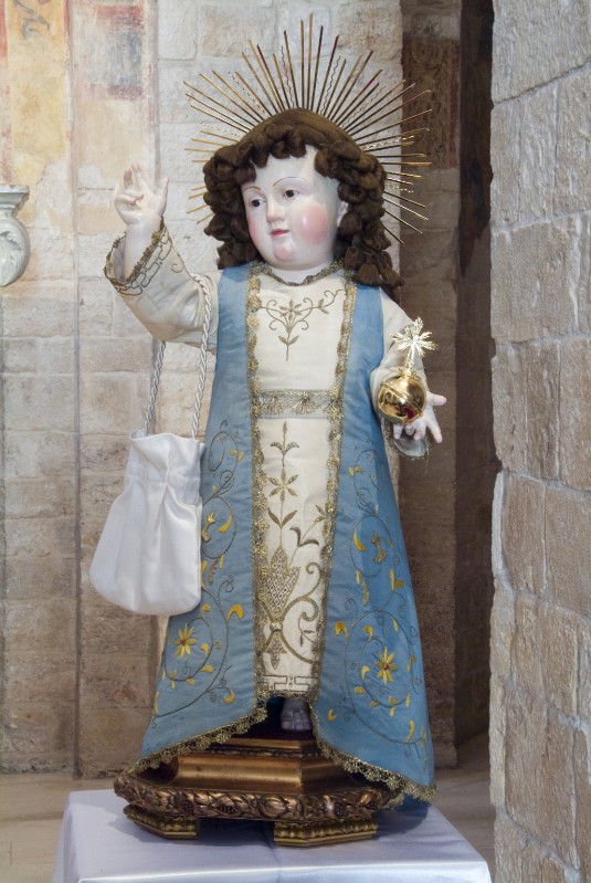 Ambito dell'Italia meridionale secc. XIX-XX, Statua di Gesù Bambino