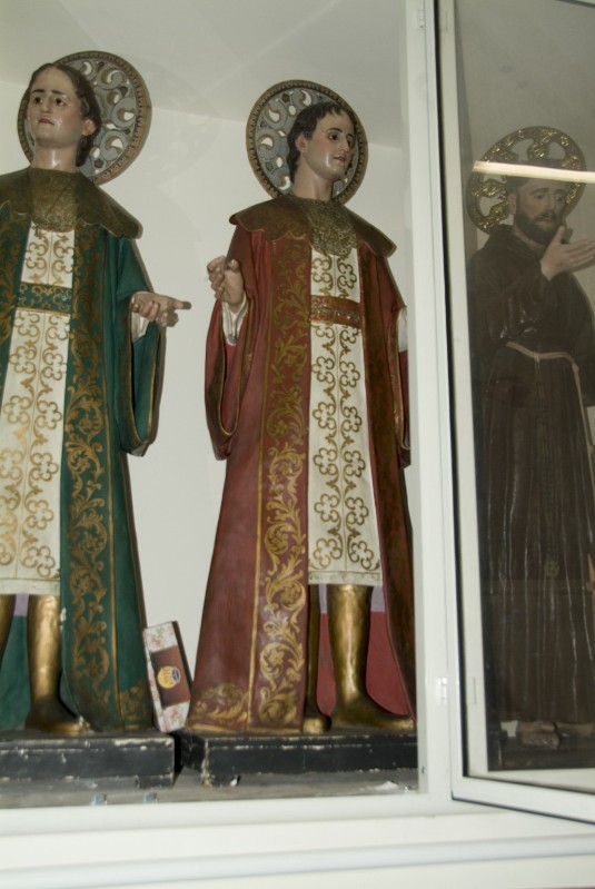 Caretta R. sec. XIX, Statua di San Damiano