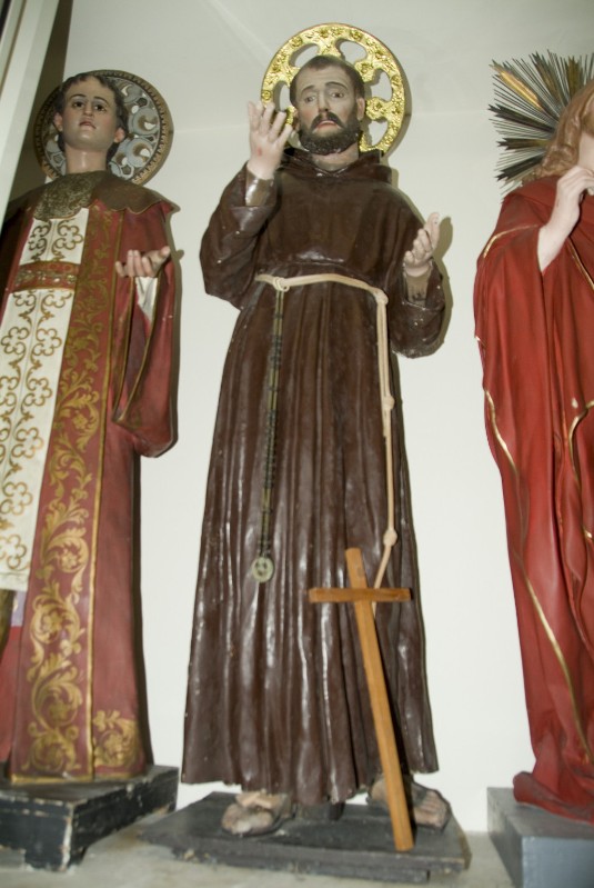 Caretta R. sec. XIX, Statua di San Francesco d'Assisi