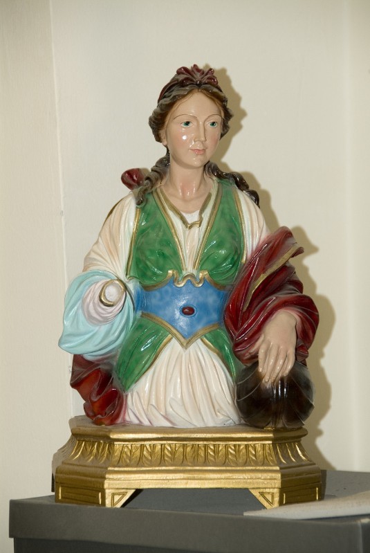 Artigianato dell'Italia meridionale sec. XX, Statua del busto di Santa Restituta