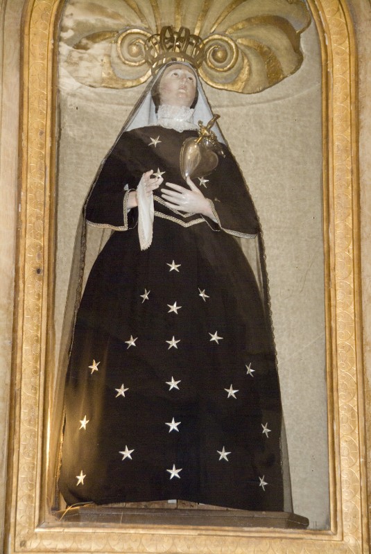 Ambito andriese sec. XVIII, Statua della Madonna addolorata