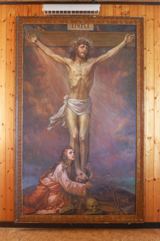 Galli E. (1940 ca.), Crocifissione con la Maddalena