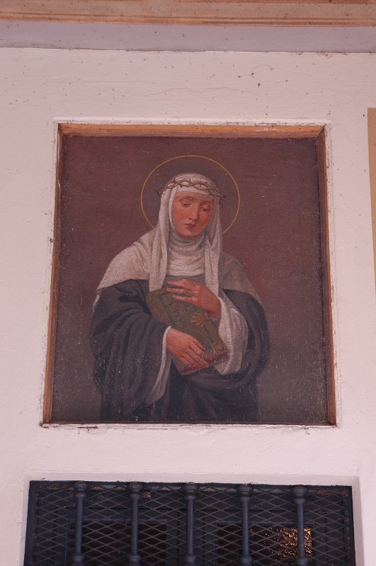 Ambito lombardo sec. XX, Santa Chiara d'Assisi