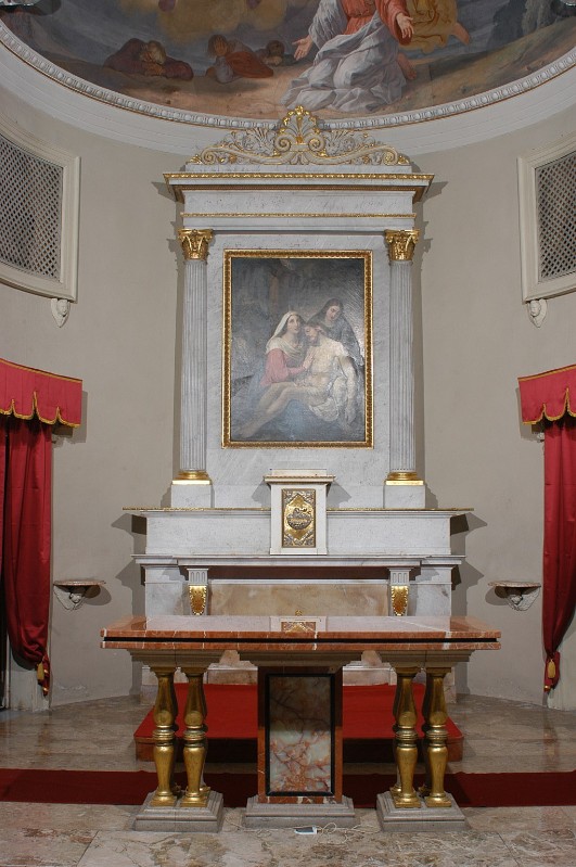 Maestranze lombarde (1845), Altare maggiore