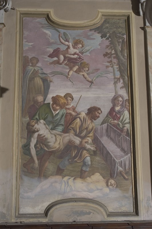 Scuola lombarda sec. XVIII, Florenza seppellisce il corpo di San Vito