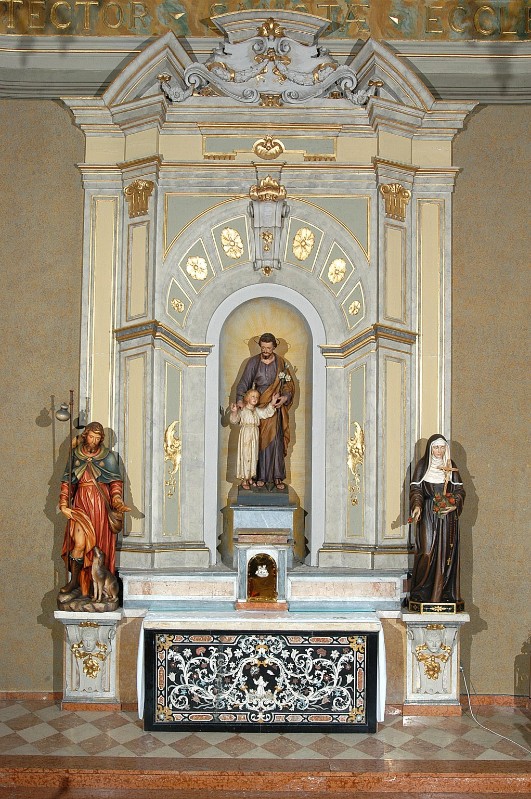 Maestranze lombarde sec. XIX-XX, Altare di San Giuseppe