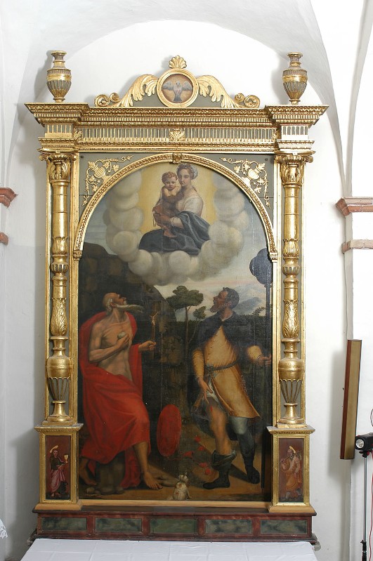 Sanviti S. (1576), Ancona di altare