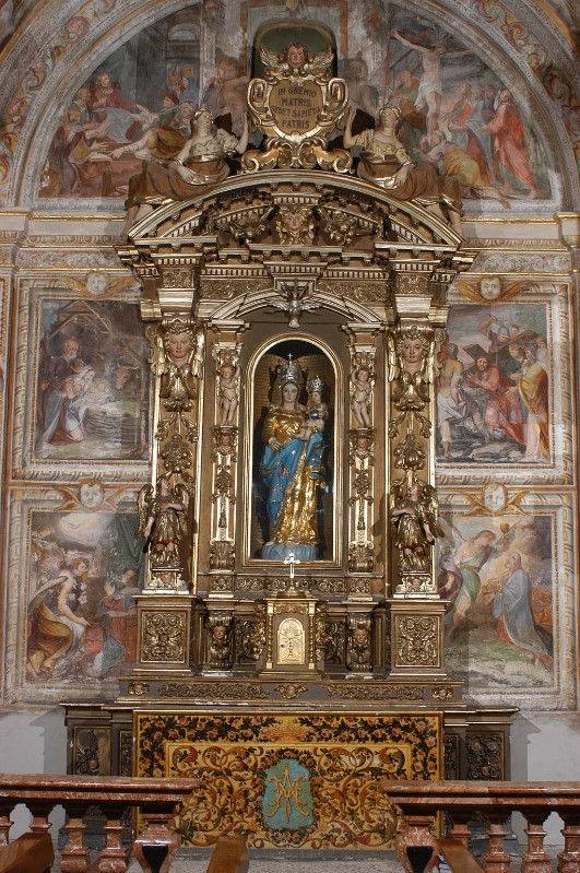 Maestranze lombarde sec. XVII, Altare della Madonna del rosario