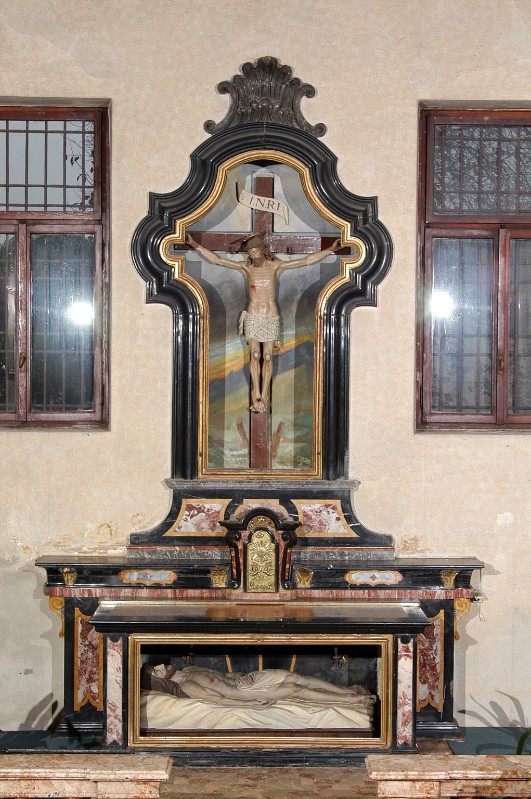Maestranze lombarde sec. XIX, Altare del crocifisso