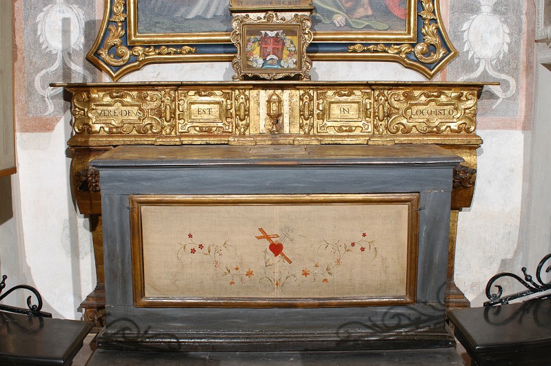Bottega lombarda sec. XVI, Altare di Sant'Ubaldo
