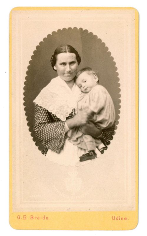 Ritratto di donna con bambino