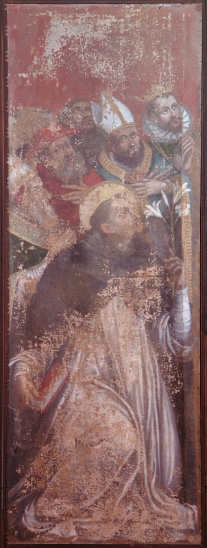 Ambito romano (1600), San Domenico e devoti