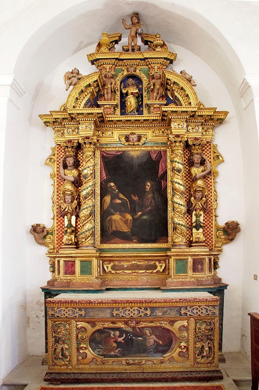 Strobl P. il Giovane (1678-1681), Altare di S. Gioacchino