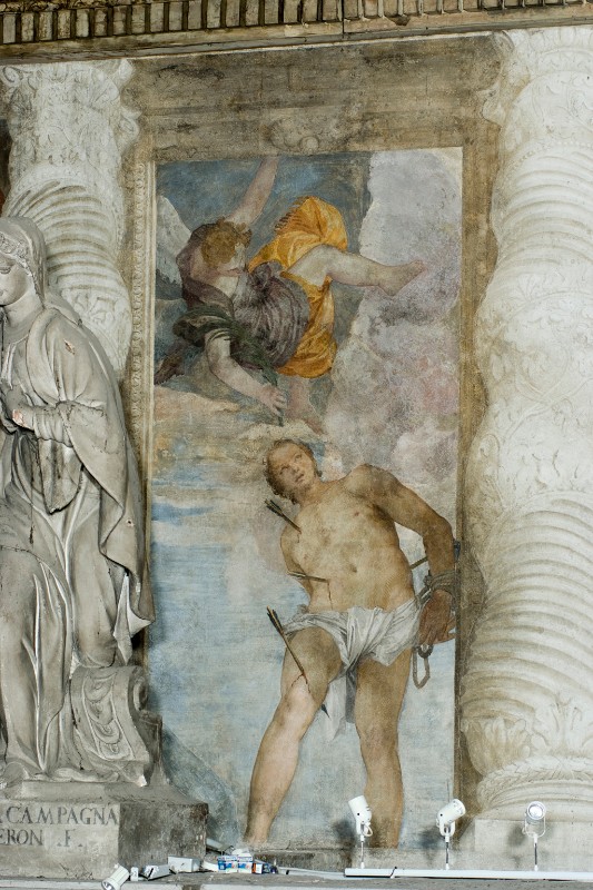 Caliari P. il Veronese (1558), San Sebastiano martirizzato