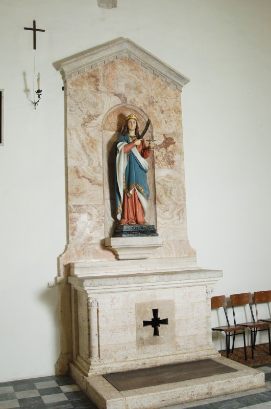 Maestranze umbre sec. XX, Altare dedicato a Santa Lucia