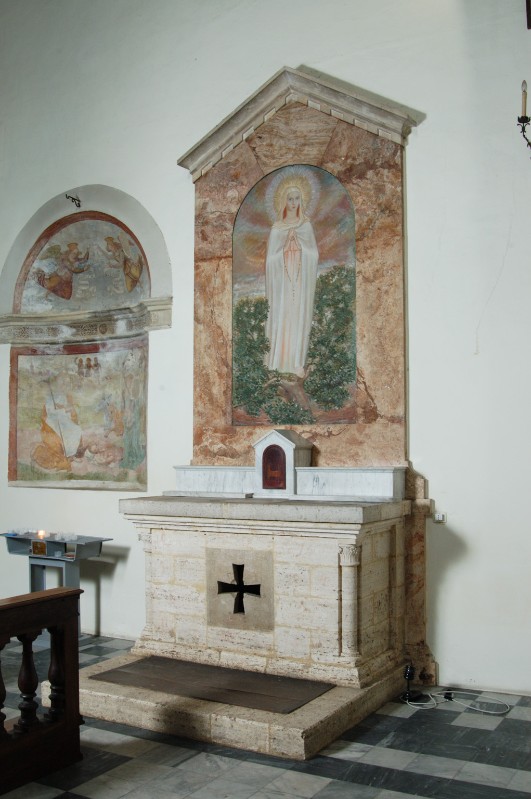 Maestranze umbre sec. XX, Altare dedicato alla Madonna di Fatima