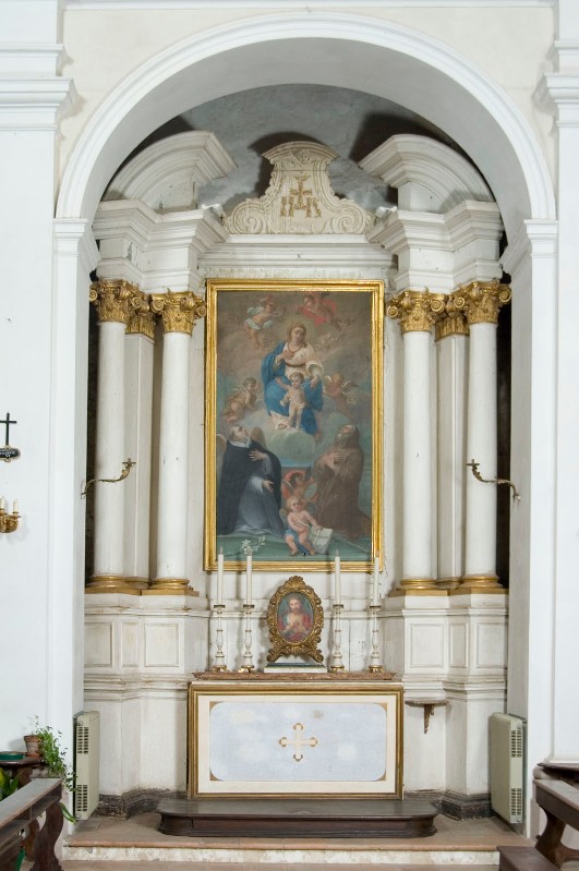 Maestranze umbre sec. XVIII, Altare della cappella del Sacro Cuore