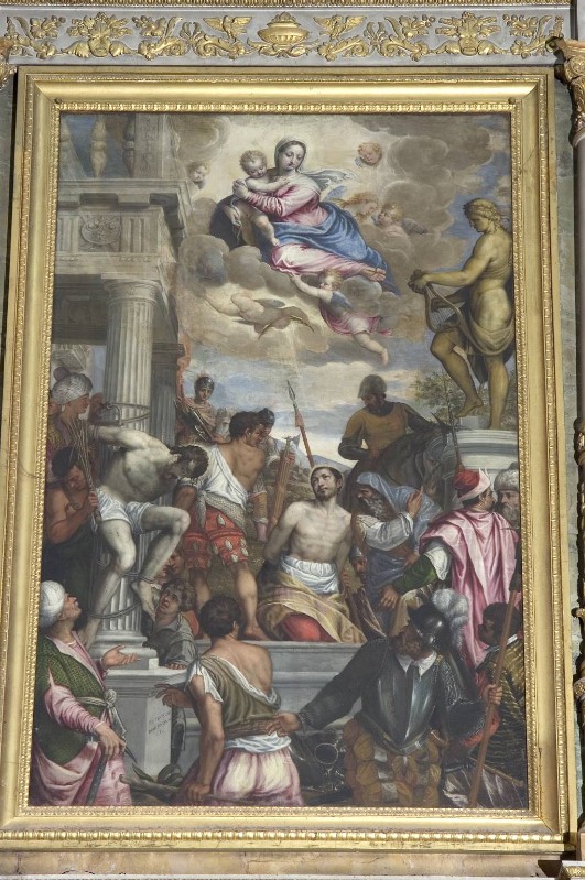 Marone P. (1588), Martirio dei Santi Gervasio e Protasio