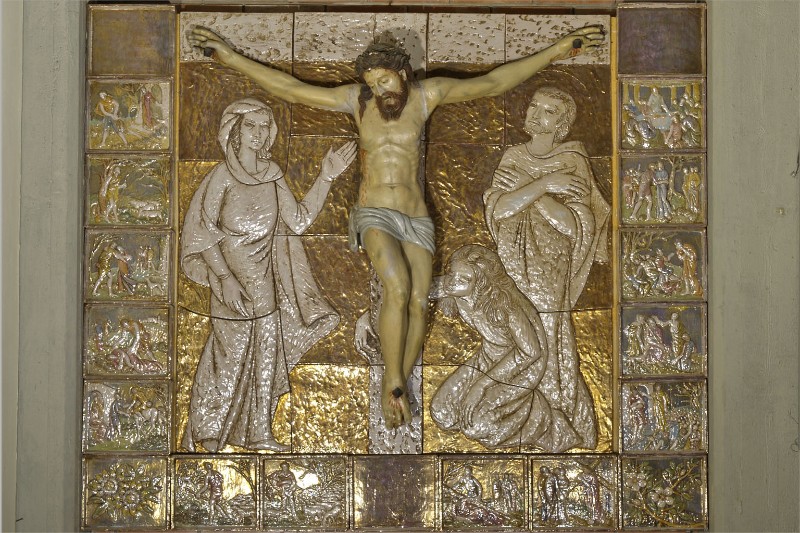 Bott. Bartoli Cornacchia (1972), Pannello della Crocifissione di Gesù Cristo