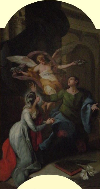 Angeletti P. sec. XVIII, Nozze di Santa Cecilia e San Valeriano