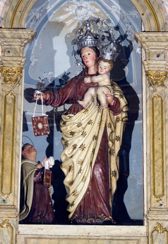 Ambito siciliano (1640), Madonna del Carmelo con San Simone Stoch