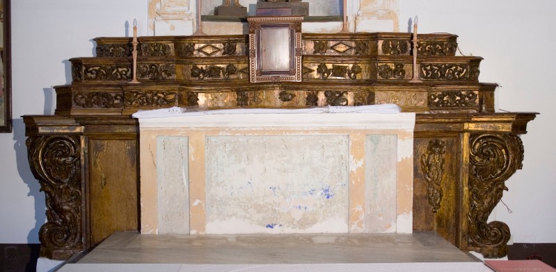 Ambito siciliano sec. XVIII, Altare