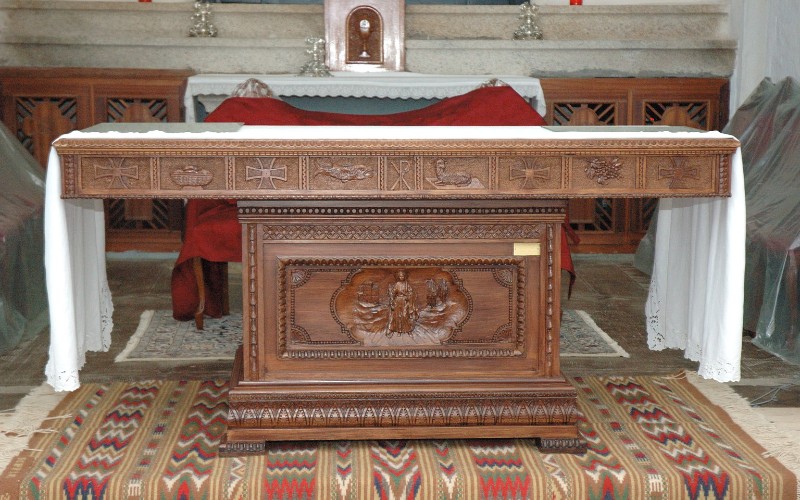 Ambito sardo (1972), Altare con immagine di Santa Reparata