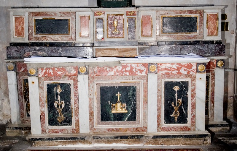 Durante G. (1862), Altare del Trionfo dell'Eucaristia