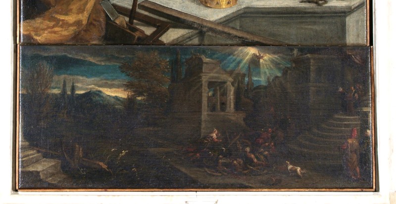 Bassano J.-Bassano F. (1575-1578), S. Caterina e il miracolo della ruota
