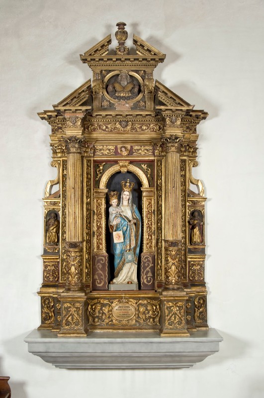 Bottega trentina (1649), Ancona della Madonna dello scapolare