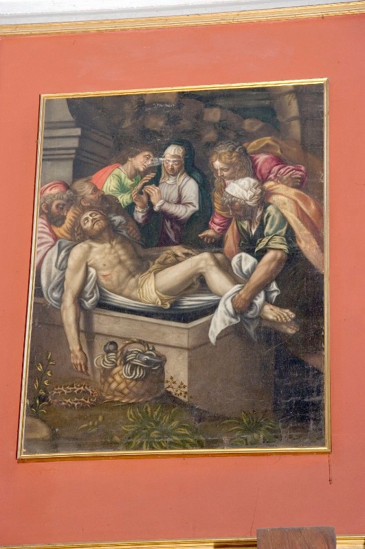 Gambara L. sec. XVI, Gesù Cristo deposto nel sepolcro