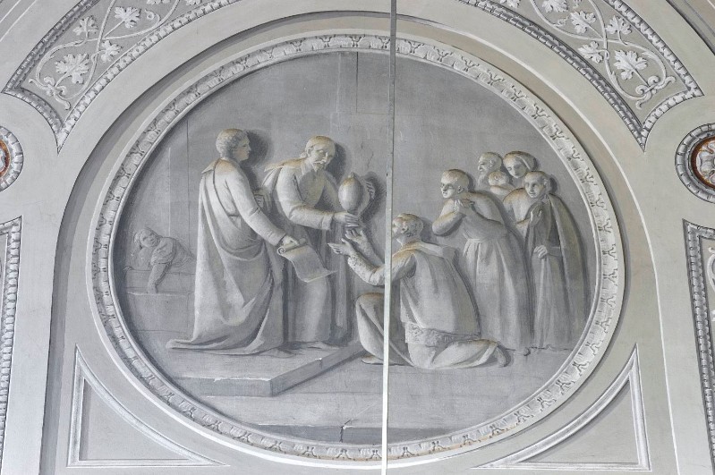 Guadagnini A. (1855), Federico Borromeo dona le reliquie di S. Carlo a Rovato
