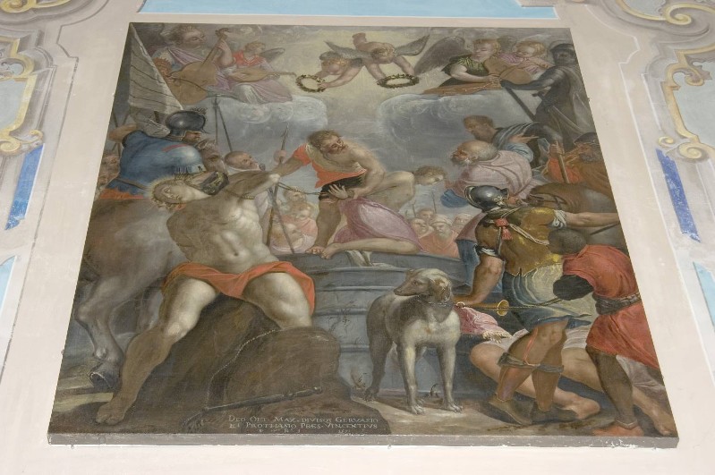 Ambito bresciano (1591), Martirio dei Santi Gervasio e Protasio