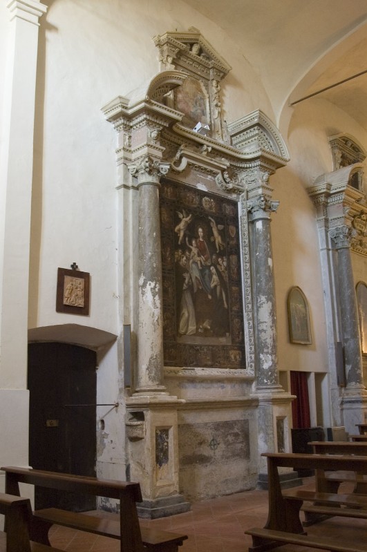 Maestranze dell'Italia centr. sec. XVII, Altare della Madonna del Rosario