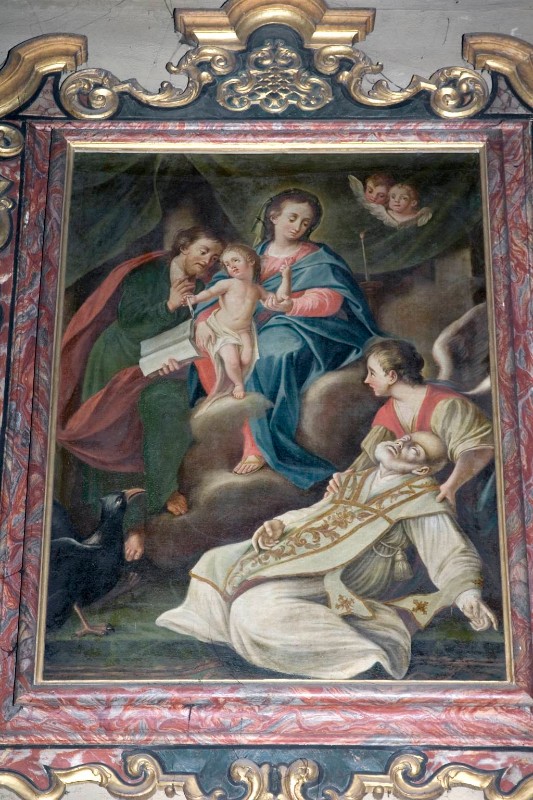 Ambito lombardo secc. XVII-XVIII, S. Andrea Avellino morente